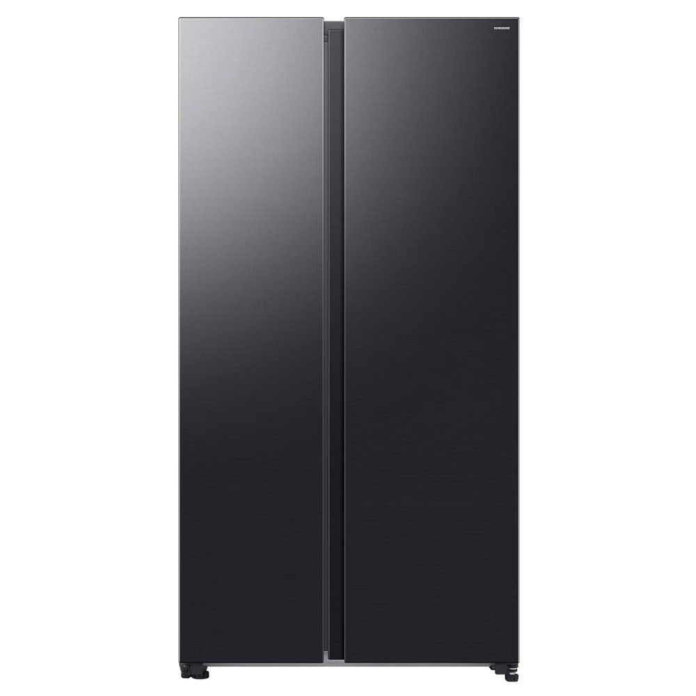 SAMSUNG Bespoke AI Series 7 SpaceMax RS70F68QBFEU American-Style Smart Fridge Freezer - Black, Black - Image 1