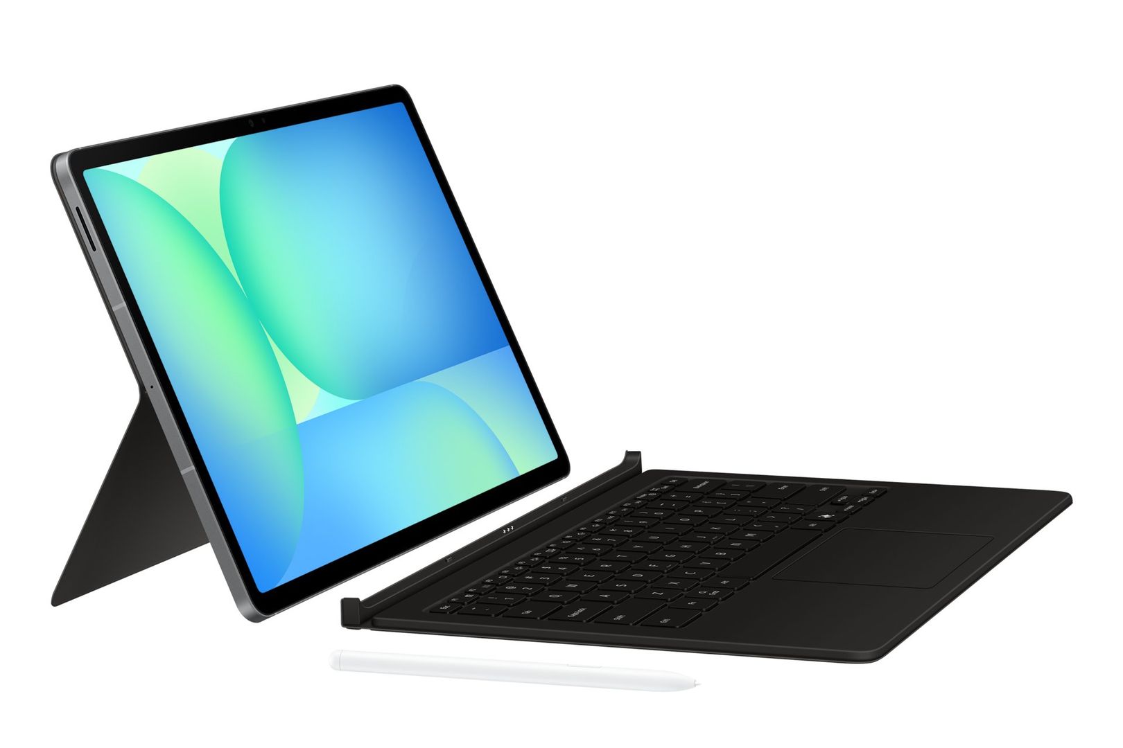 Samsung Book Cover Keyboard with trackpad - AI Key for Galaxy Tab S10 FE+ - Image 1
