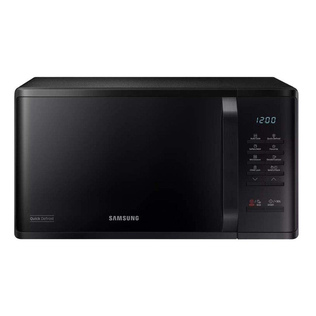 Samsung MS23K3515AK/EU 23L Solo Microwave Oven with Triple Distribution System - BLACK - Image 1
