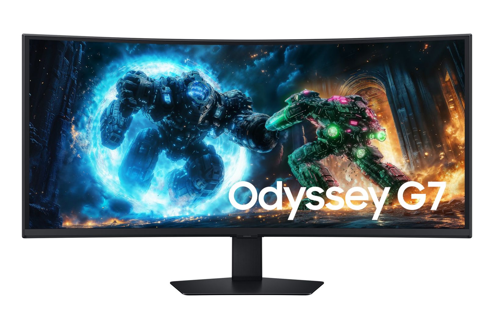 Samsung 40" Odyssey G7 G75F WUHD 180Hz Curved Gaming Monitor - Image 1