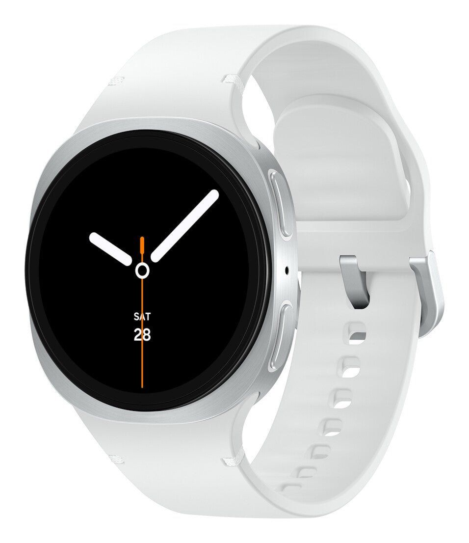 SAMSUNG Galaxy Watch8 LTE with Bixby - Silver, 40 mm, Silver/Grey - Image 1