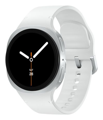 SAMSUNG Galaxy Watch8 LTE with Bixby - Silver, 40 mm, Silver/Grey