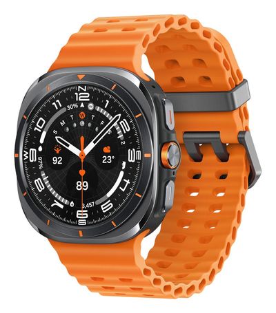 SAMSUNG Galaxy Watch Ultra (2025) LTE with Bixby - Titanium Grey, 47 mm, Silver/Grey