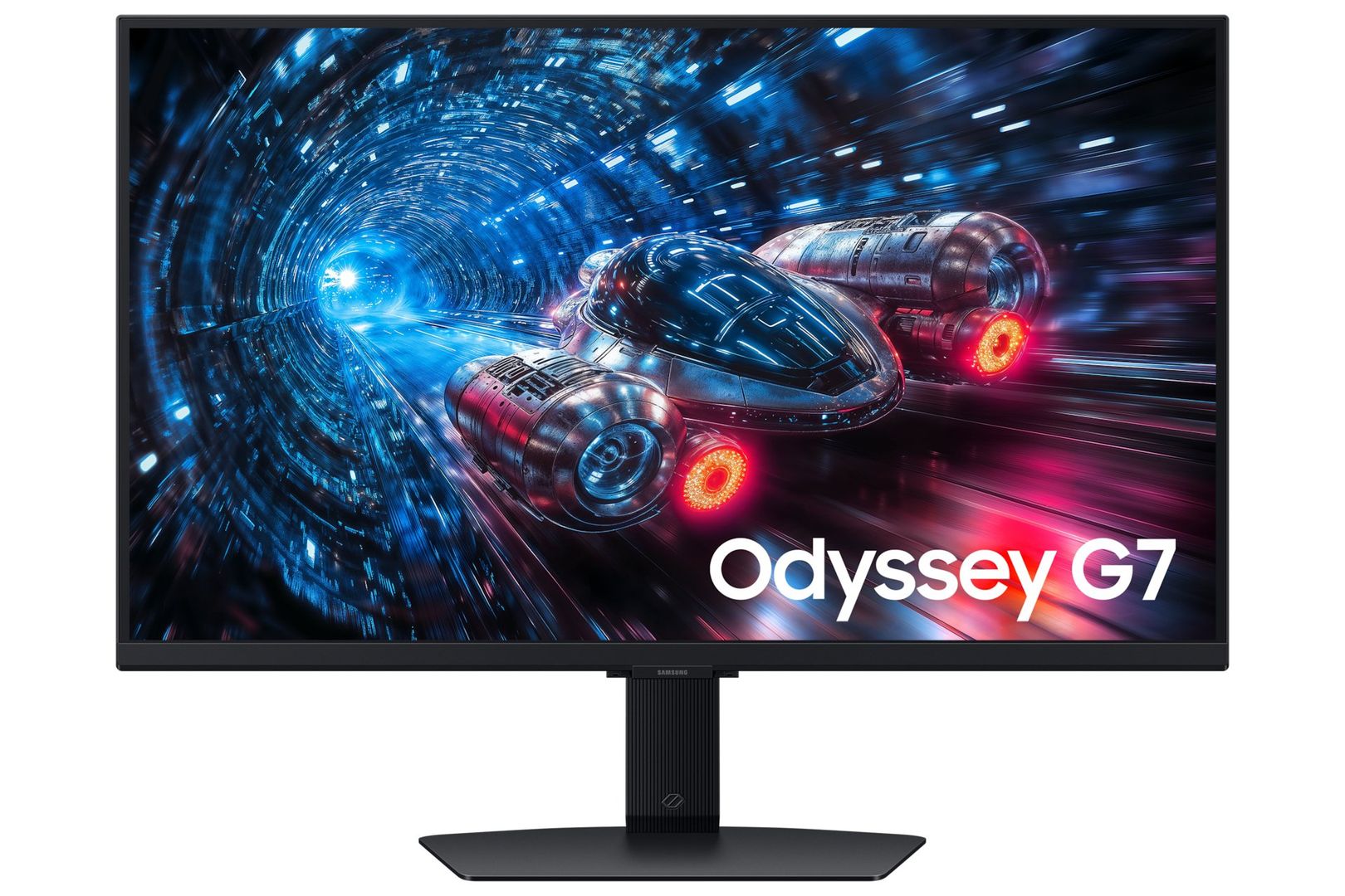 Samsung 27" Odyssey G7 G70F 4K Dual Mode 360Hz Gaming Monitor - Image 1