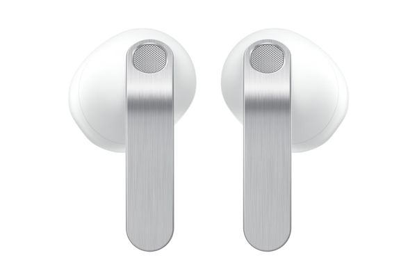 SAMSUNG Galaxy Buds4 Wireless Bluetooth Noise-Cancelling Earbuds - White, White