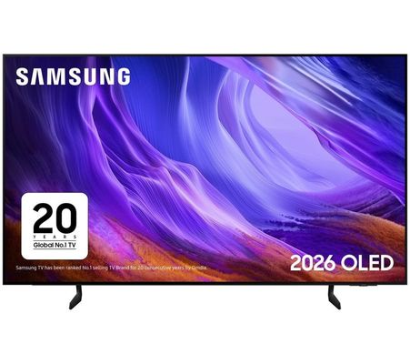 65" SAMSUNG S85H OLED Glare Free 4K Vision AI Smart TV 2026 - QE65S85H, Black