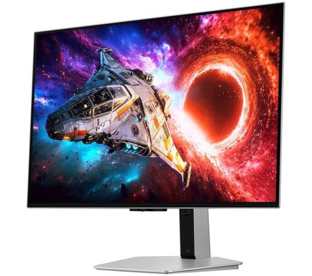 SAMSUNG Odyssey G8 G80SH 4K 32" OLED Gaming Monitor - Silver, Silver/Grey