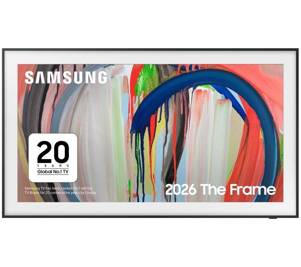 55" SAMSUNG The Frame (2026) QLED 4K Art Mode Smart AI TV with Slim Fit Wall Mount - QE55LS03H, Black - Image 1
