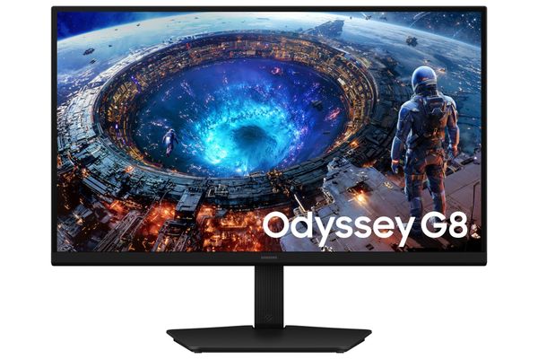 SAMSUNG Odyssey G8 G80HF 5K 27" IPS Gaming Monitor - Black, Silver/Grey - Thumbnail 2