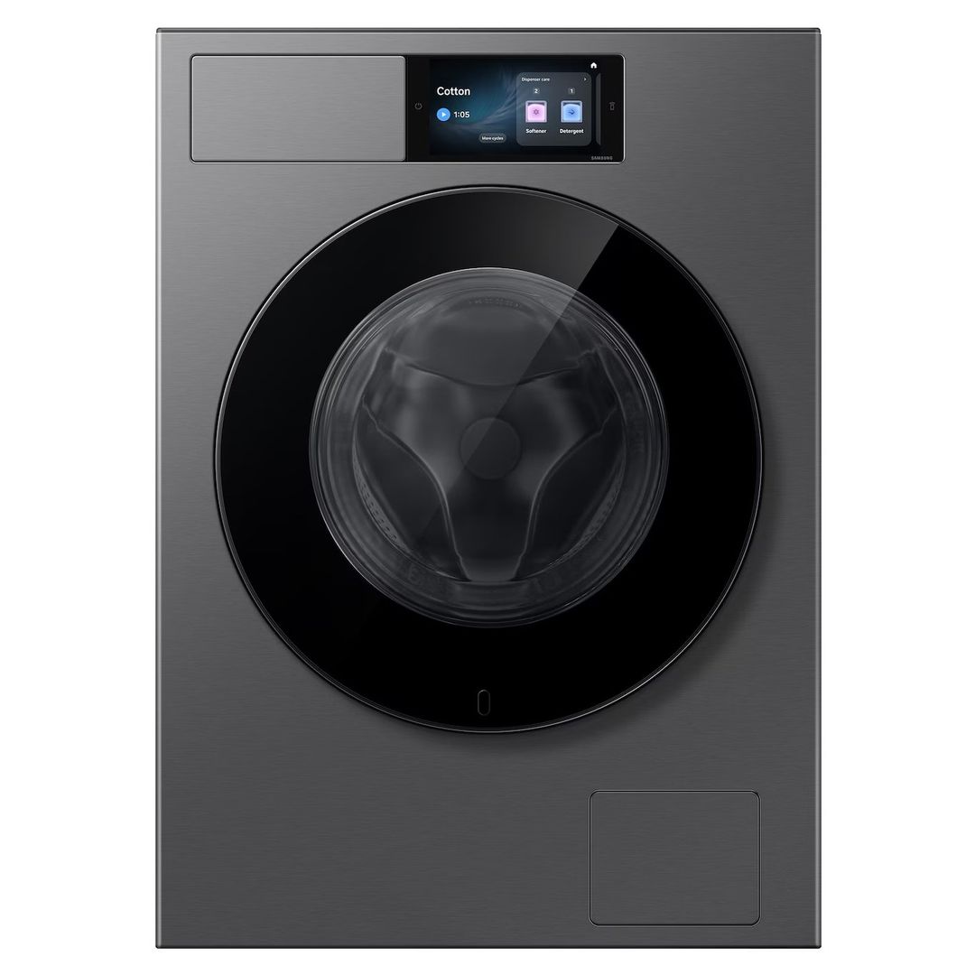 Samsung 9kg Series 9 Auto Dosing Washing Machine 1400rpm WF90H09C4ST1 Dark Steel - Image 1