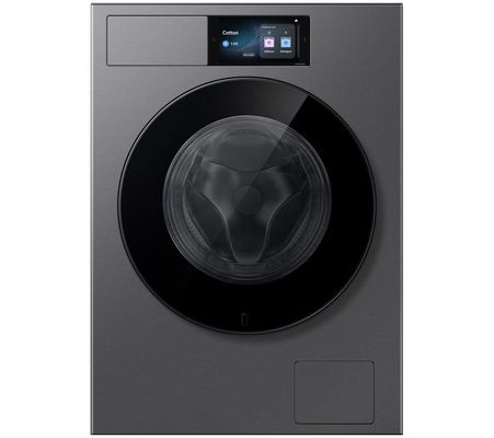Samsung 9kg Series 9 Auto Dosing Washing Machine 1400rpm WF90H09C4ST1 Dark Steel - Thumbnail 2