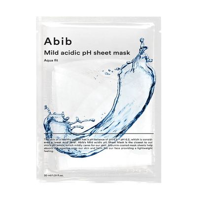 Abib - Mild Acidic pH Sheet Mask - Aqua Fit - 1pc