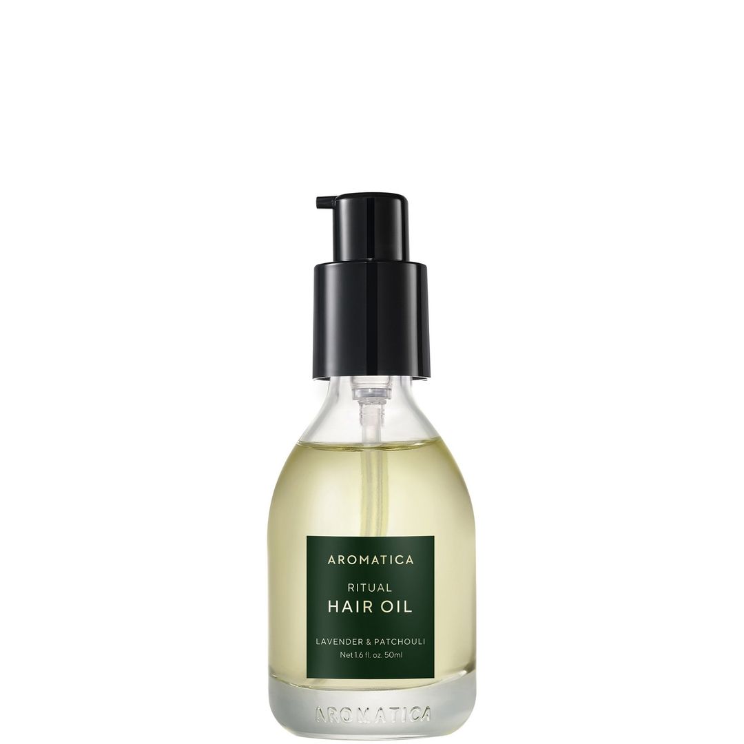 AROMATICA Lavender and Patchouli Ritual Hair Oil 50ml - Image 1