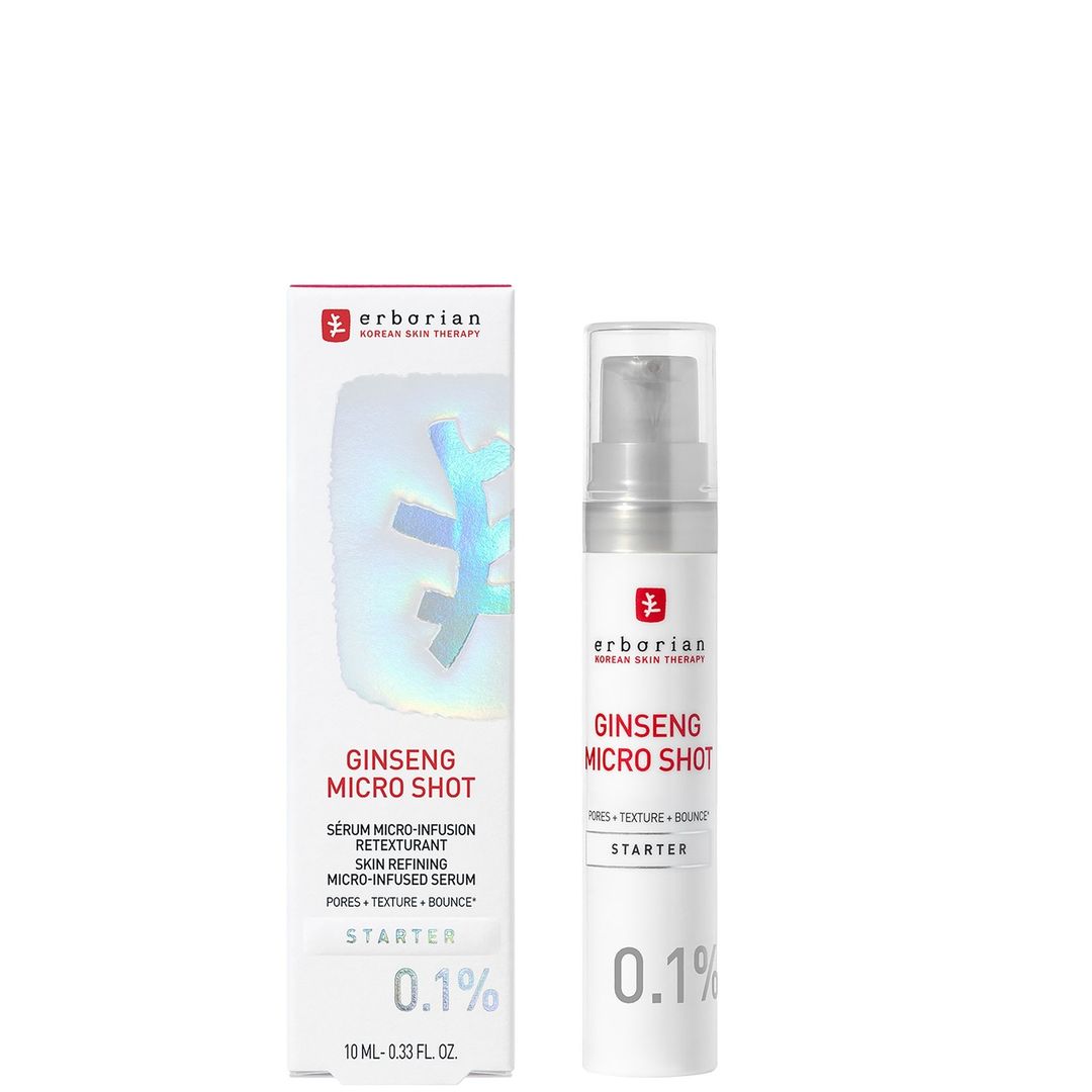 Erborian Ginseng Micro Shot Starter 0.1% Serum 10ml - Image 1