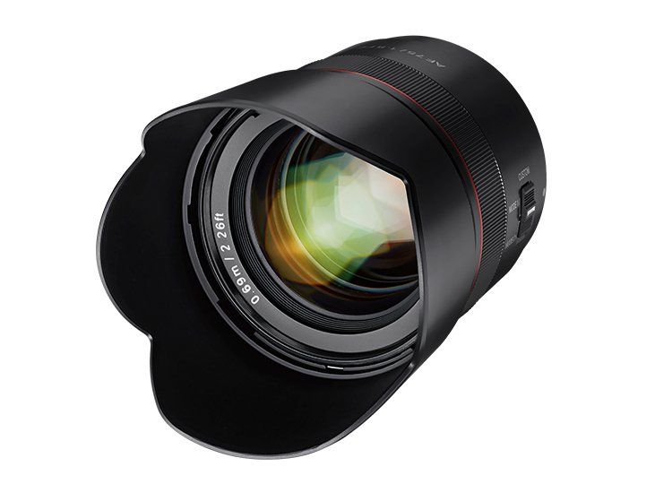 Samyang AF 75mm F1.8 FE MILC Black - Image 1