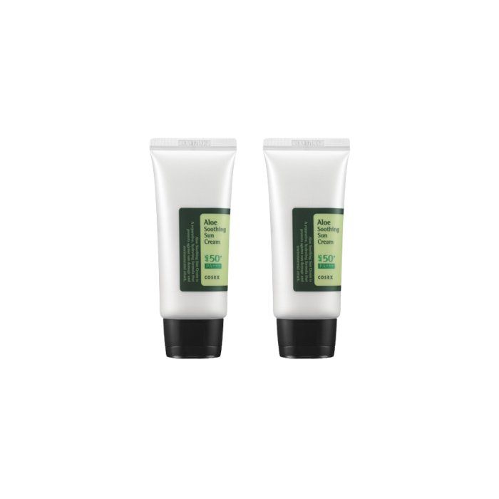 COSRX Aloe Soothing Sun Cream (2ea) Set - Image 1