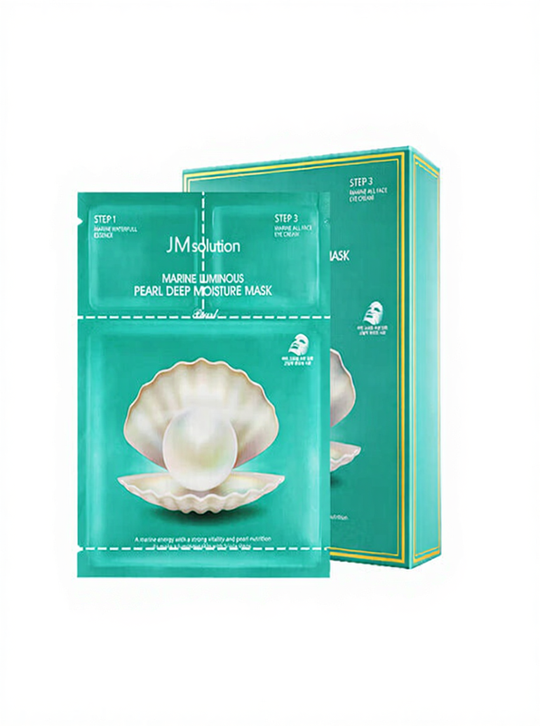 JMsolution - Marine Luminous Pearl Moisture Mask Plus - 10pc - Image 1