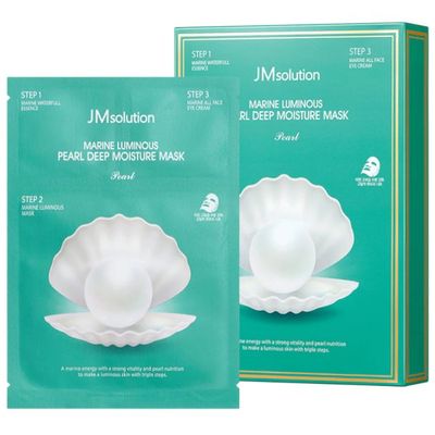 JMsolution - Marine Luminous Pearl Moisture Mask Plus - 10pc - Thumbnail 2