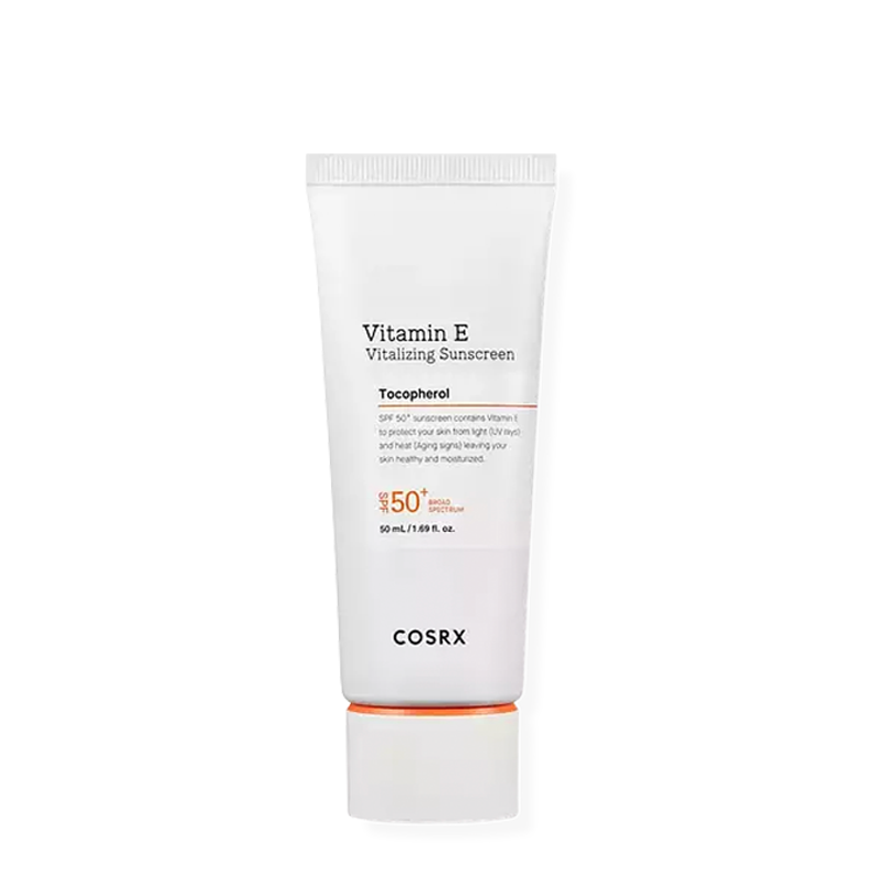 COSRX Vitamin E Vitalizing Sun Screen SPF 50+ 50ml - Image 1