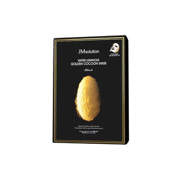 JMsolution - Water Luminous Golden Cocoon Mask Plus (Black) - 10pc - Image 1