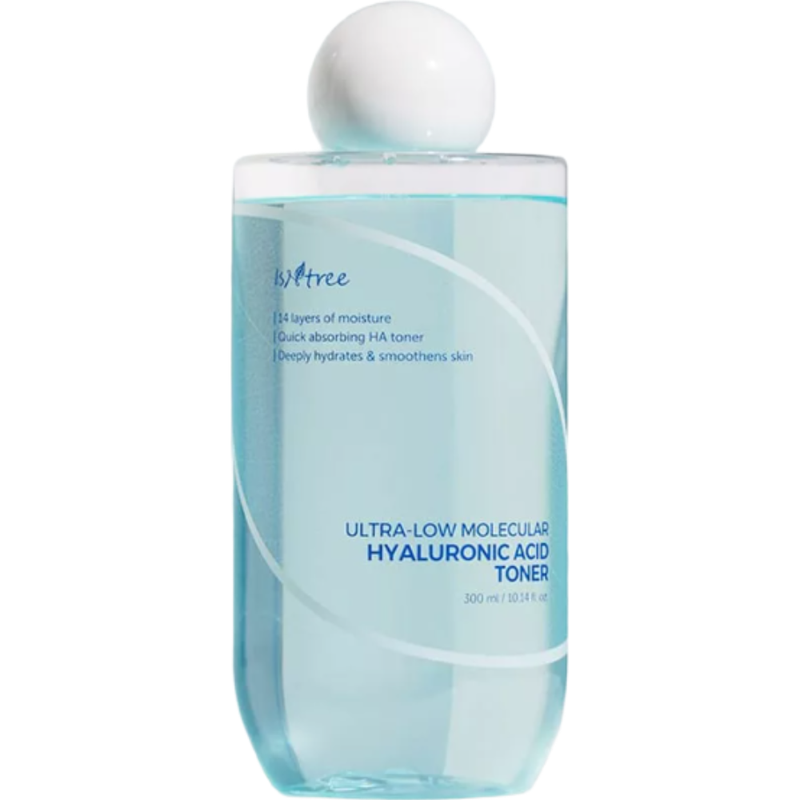 Isntree - Ultra-Low Molecular Hyaluronic Acid Toner - 300ml - Image 1