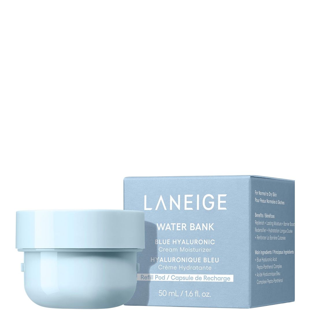 LANEIGE Water Bank Blue Hyaluronic Cream Moisturiser Refill 50ml - Image 1