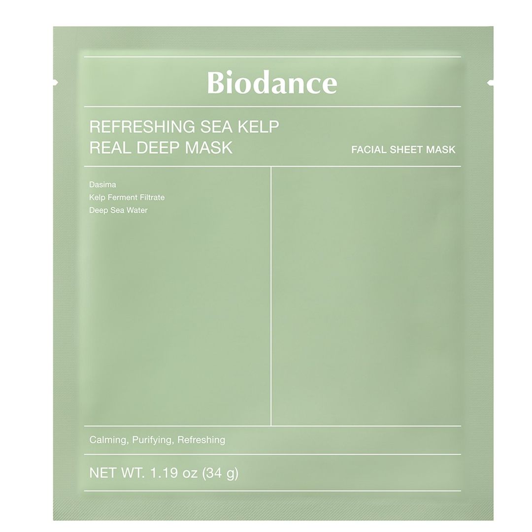 Biodance Refreshing Sea Kelp Real Deep Mask (4 Pack) - Image 1
