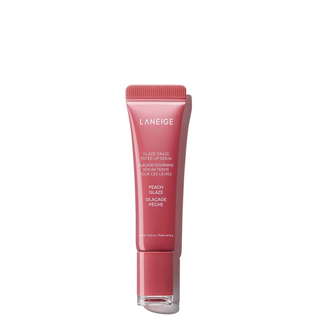 LANEIGE Glaze Craze Tinted Lip Serum - Peach Glaze 12g - Image 1