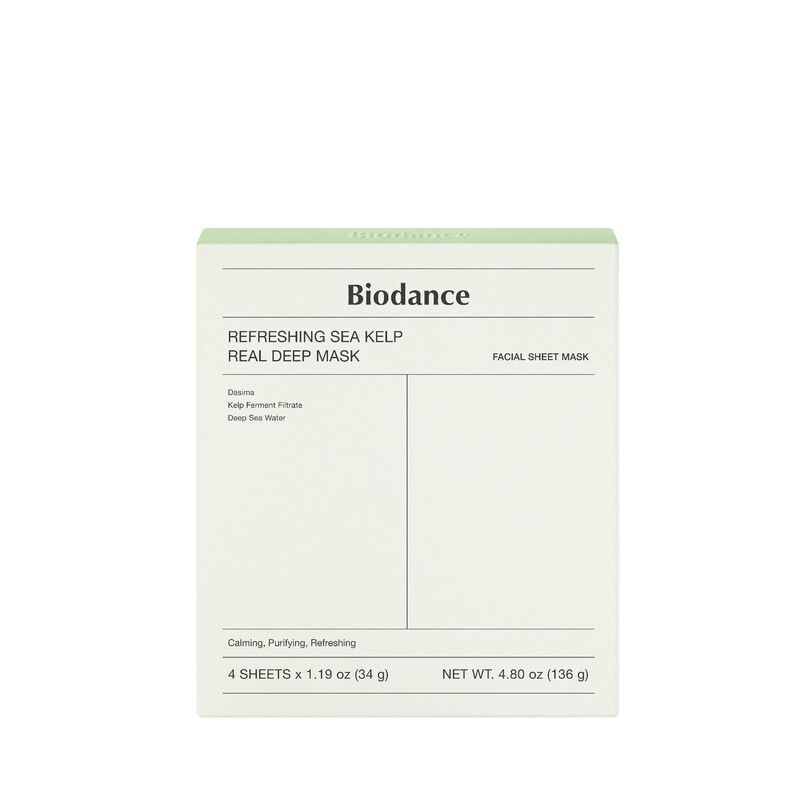 Biodance - Refreshing Sea Kelp Real Deep Mask - 4pcs - Image 1