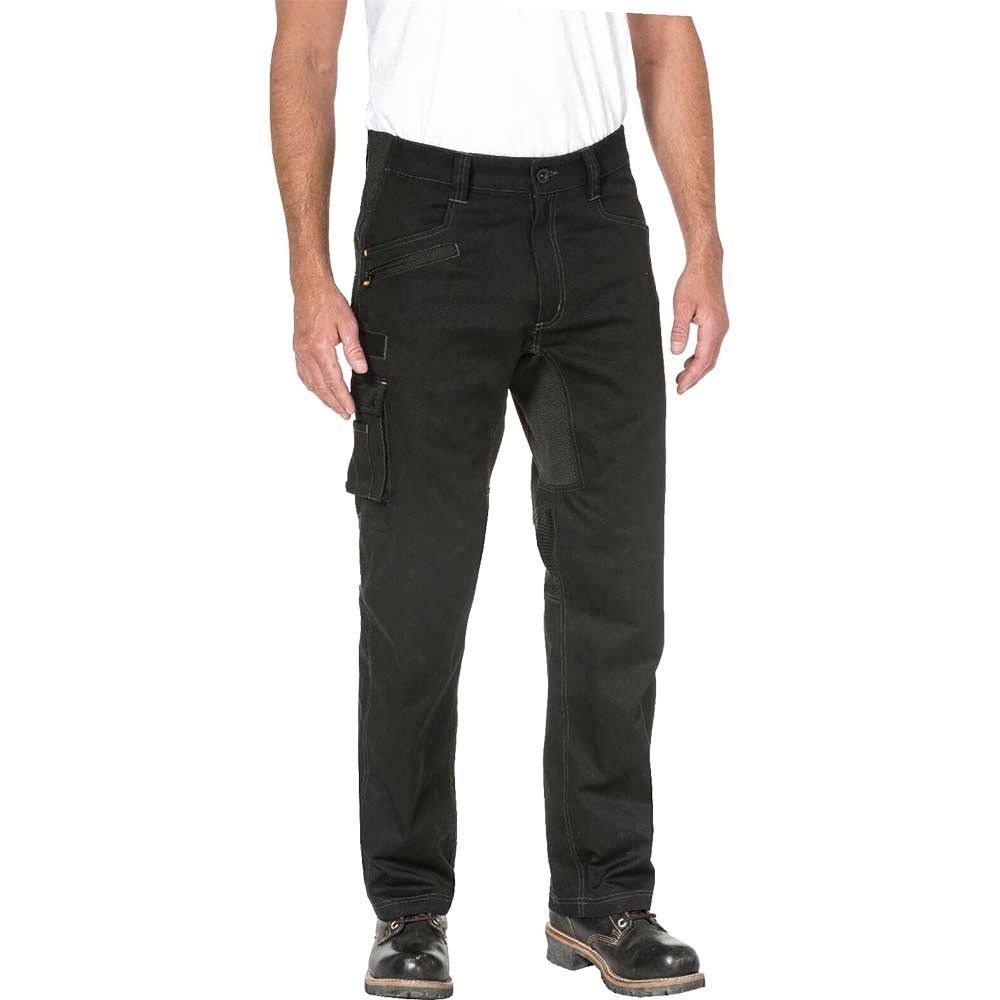 Caterpillar Mens Operator FX Trousers Black 32" 32" - Image 1