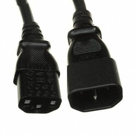 Cisco CAB-C13-C14-AC= power cable Black 3 m C13 coupler C14 coupler - Image 1