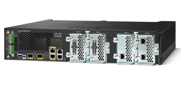 Cisco CGR-2010-SEC/K9 wired router Gigabit Ethernet Black - Image 1