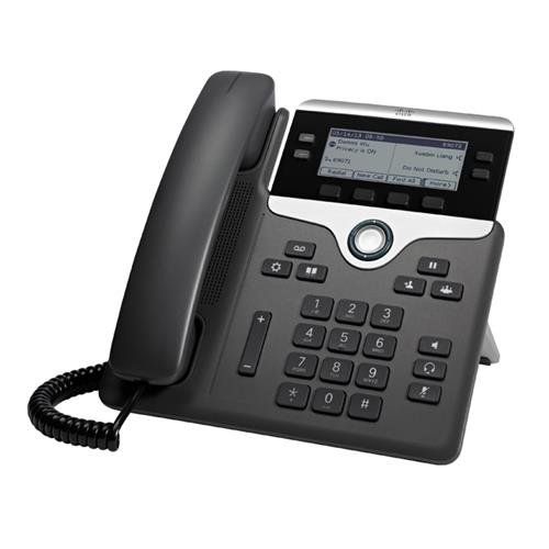 Cisco IP Business Phone 7841. 3.5-inch Greyscale Display. Class 1 PoE. - Image 1