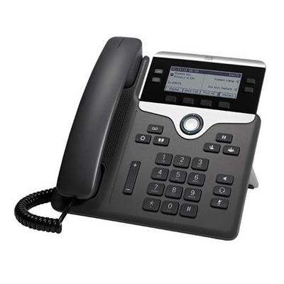 Cisco IP Business Phone 7841. 3.5-inch Greyscale Display. Class 1 PoE.