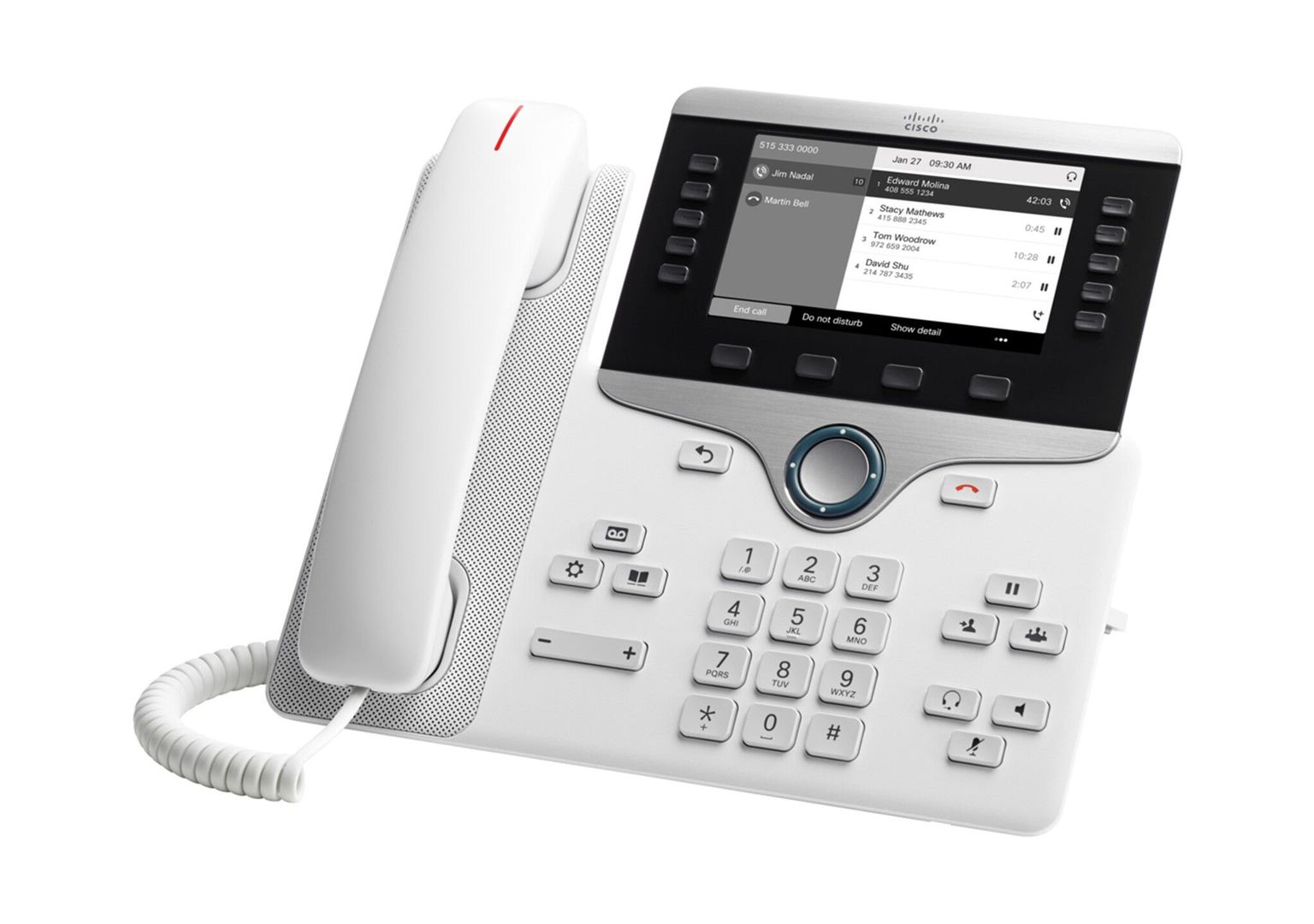 Cisco IP Business Phone 8811. 5-inch Greyscale Display. Gigabit Ethern - Image 1