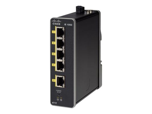Cisco IE-1000-4T1T-LM network switch Managed Fast Ethernet (10/100) Bl