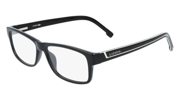 Lacoste Mężczyzna Lacoste L2707 001 Oprawki optyczne Wstrzyknięte Czarny Kwadratowy Normalna Fotochromatyczny