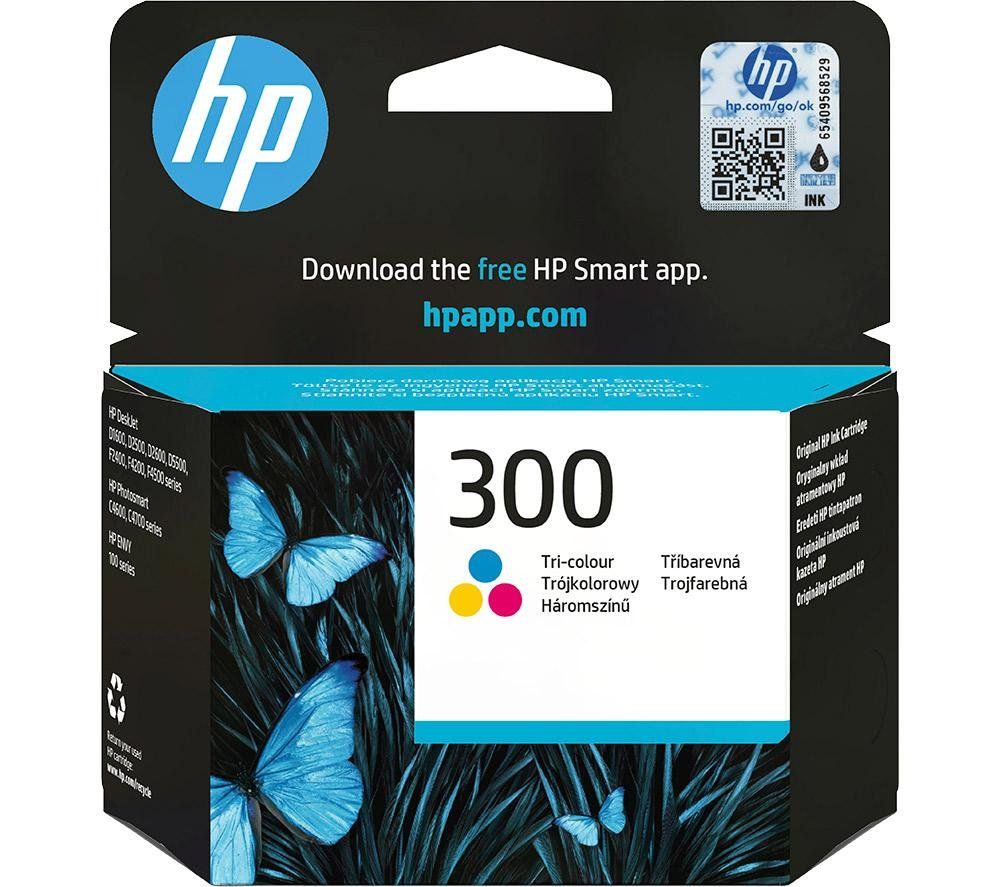 HP 300 Original Tri-colour Ink Cartridge, Tri-colour - Image 1