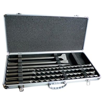 Makita 7 Piece SDS Max Chisel and Drill Bit Set - Thumbnail 2