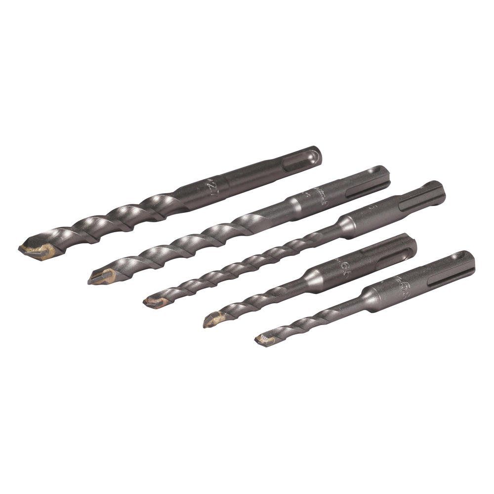 Makita 5 Piece SDS Plus TCT Drill Bit Set - Image 1