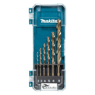 Makita 6 Piece HSS-Co Metal Drill Bit Set - Thumbnail 2