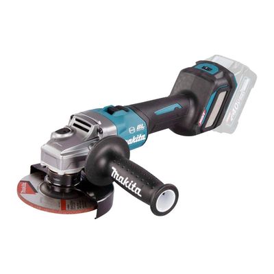 Makita GA023GZ01 40VMAX XGT 125mm Angle Grinder (Bare Unit) with Disc & MakPac Case - Thumbnail 2