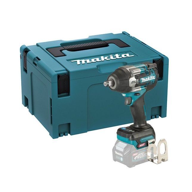 Makita TW007GZ01 40VMAX XGT 1/2" Drive Impact Wrench BL (Bare Unit) with Makpac Case - Image 1