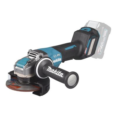 Makita GA044GZ01 40VMAX XGT 125mm Angle Grinder (Bare Unit) with Disc & MakPac Case - Thumbnail 3