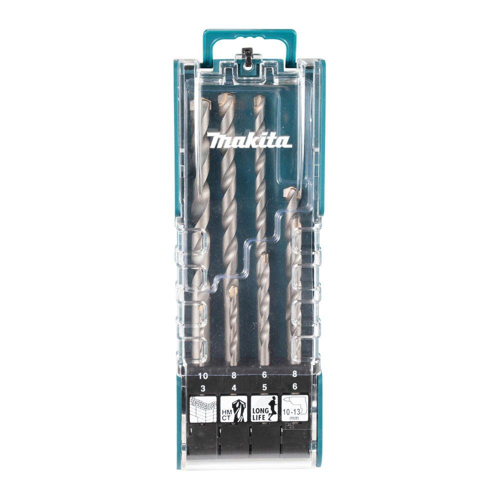 Makita 8 Piece Masonry Drill Bit Set - Image 1