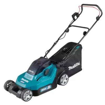 Makita DLM382PT2 Twin 18V (36V) Li-ion LXT 38cm Lawnmower with 2x 5.0Ah Batteries and Twin Port Charger - Thumbnail 2