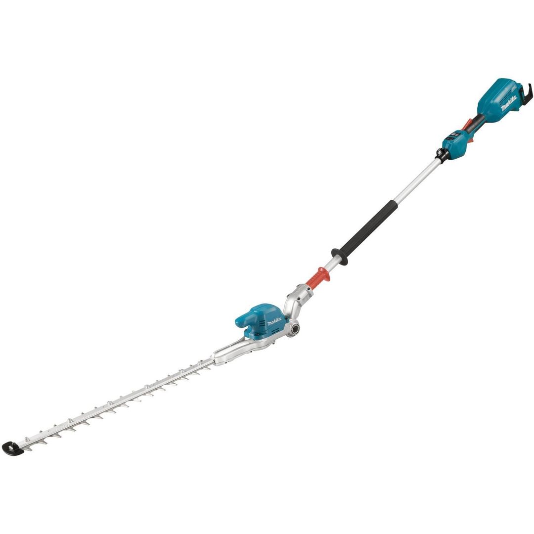 Makita DUN500WZ LXT 18V Pole Hedge Trimmer 500mm Blade 115° Articulated Head - Bare Unit - Black - Image 1