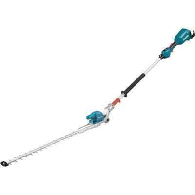 Makita DUN500WZ LXT 18V Pole Hedge Trimmer 500mm Blade 115° Articulated Head - Bare Unit - Black