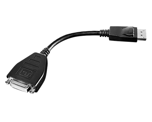 Lenovo DisplayPort to Single-Link DVI-D Monitor Adapter - Thumbnail 2