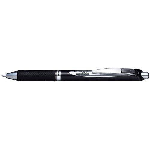 Pentel BLP77-AX gel pen Retractable gel pen Black 12 pc(s) - Image 1